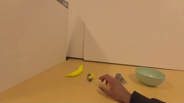 Recorded human reference used in the paper's training-based framework